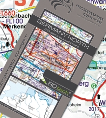 Rogersdata VFR Karte Germania Nord 2025 Rogersdata VFR Karte Germania Nord 2025