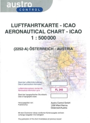 ICAO-Karte Austria 2025 ICAO-Karte Austria 2025