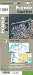 ICAO-Karte Francia Sud-Est 2025 ICAO-Karte Francia Sud-Est 2025