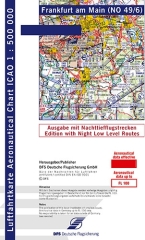 Carta ICAO Francoforte 2025 con rotte notturne a basso costo