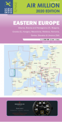 Airmillion Europa orientale 1:1.000.000 2025
