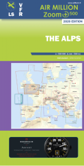 Airmillion Alpi 1:500.000 2025
