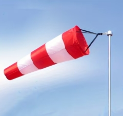 Mini windsock rosso bianco gratis 60